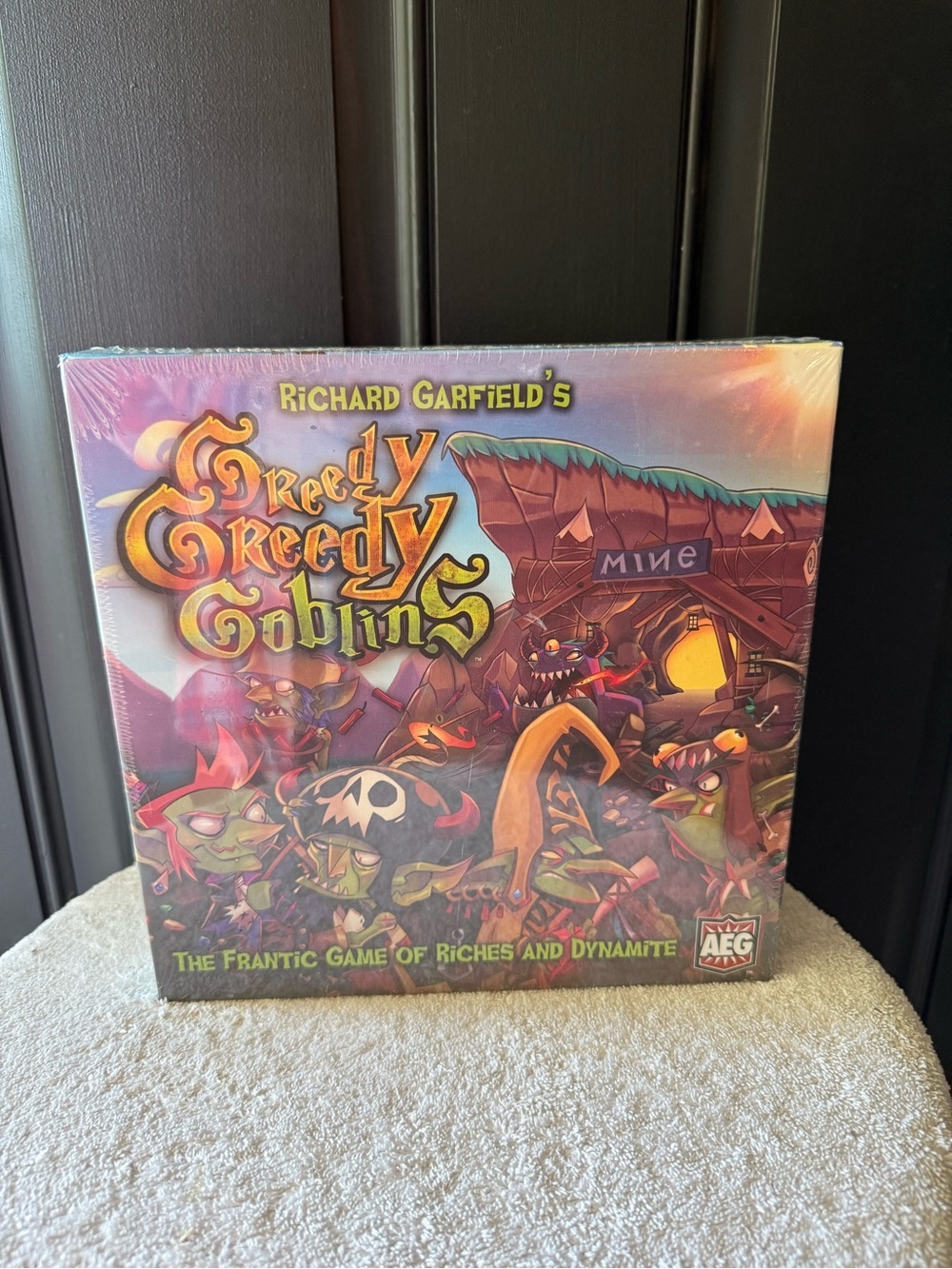 NIB RICHARD GARFIELD'S GREEDY GREEDY GOBLINS GAME AEG 2 - 4  PLAYERS SEALED 2016